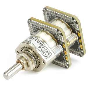 Elma High-End Audio Rotary switch A47 10k 2 Wafers