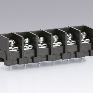Terminal Block ML-51-S1BYF, 250V-15A, Spacing 10.16mm