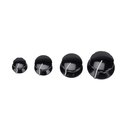 Bakelite Knob Fester RCA black