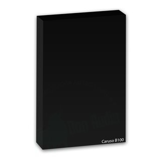 CARUSO-ISO-BOND 100mm WLG 040 schwarz, Basstrap - Schallschutz-, Absorber-Platte, Akustikvlies 1200x600x100mm