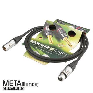 Microphone Reference EMC-QUAD cable, 4 x 0,14 mm XLR / XLR Neutrik 3,00m