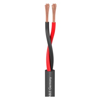Sommercable Meridian Mobile SP215 2 x 1,50mm2, diameter 6,80mm, black