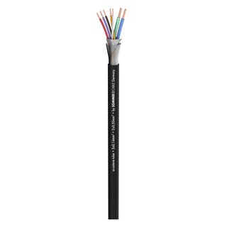 Microphone Octave Tube 5 x 0,14 mm2, 2 x 0,50 mm2, diameter 6,5mm, dark grey