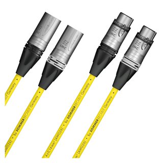 NF-Phonocable Stere-Pair Epilogue QuadCore HighEnd 4 x 0,14mm2 EMC-Special-XLR NEUTRIK 1,00m