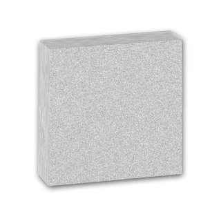 CARUSO-ISO-BOND® 100mm WLG 035 Squared Absorber panel 600x600x100mm, grey melange