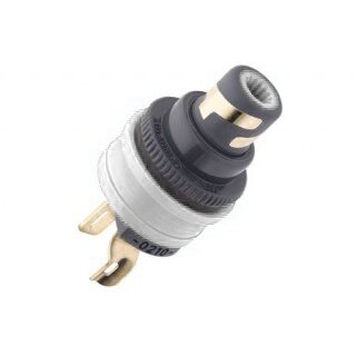 Kopie von WBT RCA chassis mount connector WBT-0210 Cu White