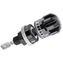 WBT Pole Terminal WBT-0703 silverplated Ag White