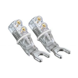  WBT Sandwich Spade WBT-0661 Ag silverplated White