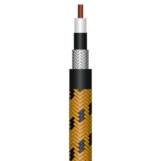 Sommer Instrument Cable SC-Classique Fabric Covered, yellow-black