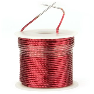 Mundorf MCoil Air-Core Coil LL · Copper-Stranded Wire 7*0,6mm baken lack 1,0 mH ±3%, 0,27RDC Ohm