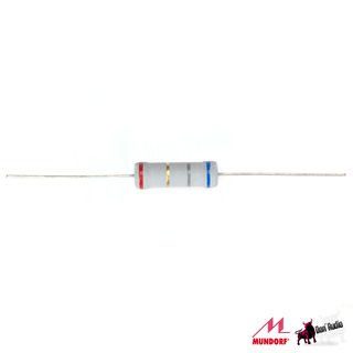 Mundorf MOX Resistor 5 Watt 0,47 2% Ohm, 8 * 24mm