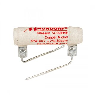 Mundorf MResist SUPREME Resistor 20 Watt 3,3 2% Ohm, 11 * 51mm