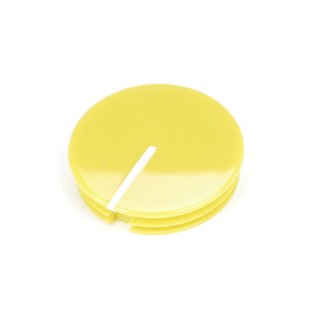 Classi Knob Cap 21,3mm Yellow Glossy Indicator line