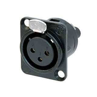 NEUTRIK NC3FDS1-B XLR-Receptacle 3polig