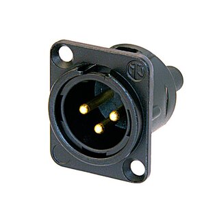 NEUTRIK NC3MDS1-B XLR-Receptacle 3polig