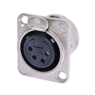 NEUTRIK NC4FDL1 XLR-Receptacle 4-pol,