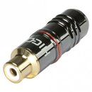 
HICON Cinch (RCA), 2-pol , Metall-,...
