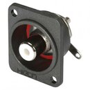 
HICON Cinch, RCA, 2-pol , Metall, Einbaubuchse,...