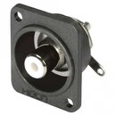 
HICON Cinch, RCA, 2-pol , Metall, Einbaubuchse,...