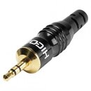 
HICON Mini-Klinke, 3,5mm, 3-pol , Metall-,...