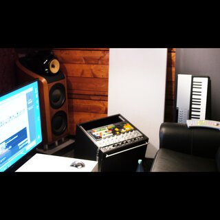 4er Set Don Caruso 100mm M100 Broadband, Schallabsorber-Platte, Akustikvlies 1200x600x100mm