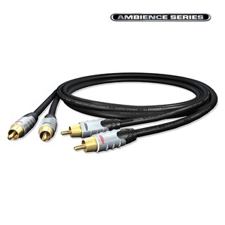 HICON Cinch-Cabke RCA Phonocable Pair, Ambience Series 0,75