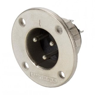 Amphenol Einbaustecker 3-5 pol, Metall 3-5 Pin