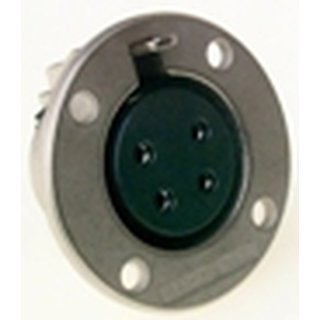 Amphenol Receptacle 4-pol, Metal 4-Pol