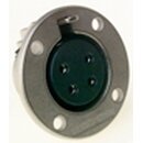 Amphenol Einbaubuchse 4-pol, Metall 4-Pol