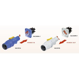Neutrik NAC3MPB-1 powerCON 20 A
