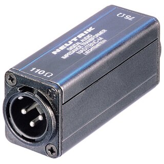 Neutrik NADITBNC-M AES/EBU Impedance Transformers