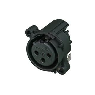 Neutrik NC3FAAH2-0 XLR Einbausteckverbinder