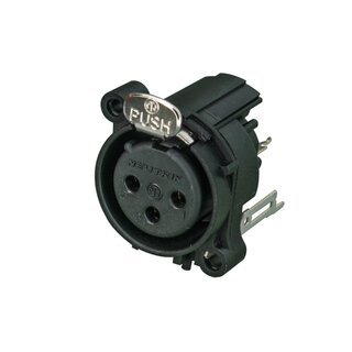 Neutrik NC3FAAV2 XLR Chassis Connector