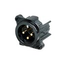 Neutrik NC3MBHL-B XLR Chassis Connector