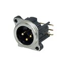 Neutrik NC3MBHR XLR Chassis Connector