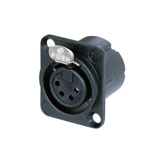 Neutrik NC4FD-LX-B XLR Einbausteckverbinder