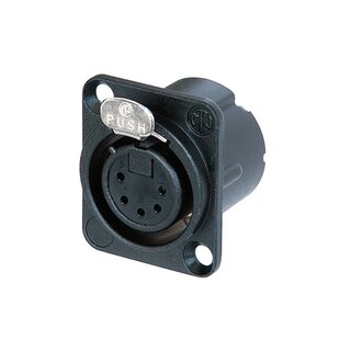 Neutrik NC5FD-LX-B XLR Einbausteckverbinder