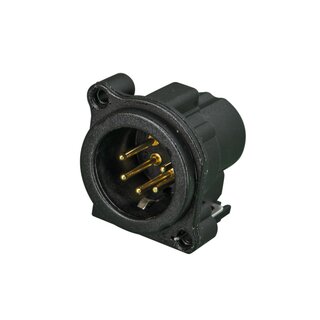 Neutrik NC5MBV-B XLR Einbausteckverbinder