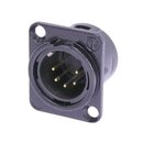 Neutrik NC5MD-L-B-1 XLR Chassis Connector