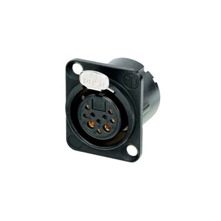 Neutrik NC10FD-LX-B XLR Einbausteckverbinder