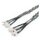 EXCELSIOR� classique WBT 1 SPK 1 High-End Banana Speaker Cable, silver 3m