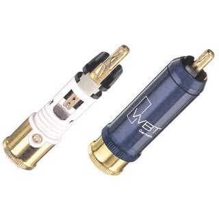 WBT RCA Cinch Stecker WBT-0110 Reinkupfer