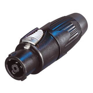 Neutrik NLT8FX-BAG Speakon 8-pole male chassis connector,...