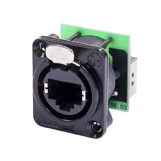 Neutrik NE8FDP-B etherCON Chassis Connector D Series