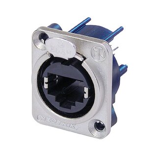 Neutrik NE8FDV Vertical PCB panel mount RJ45 receptacle