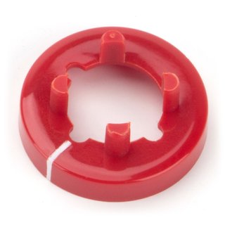 Nut Cover for 14,5mm Classic Collet Knobs, red, glossy