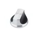 Aluminum Knob K-37 Black